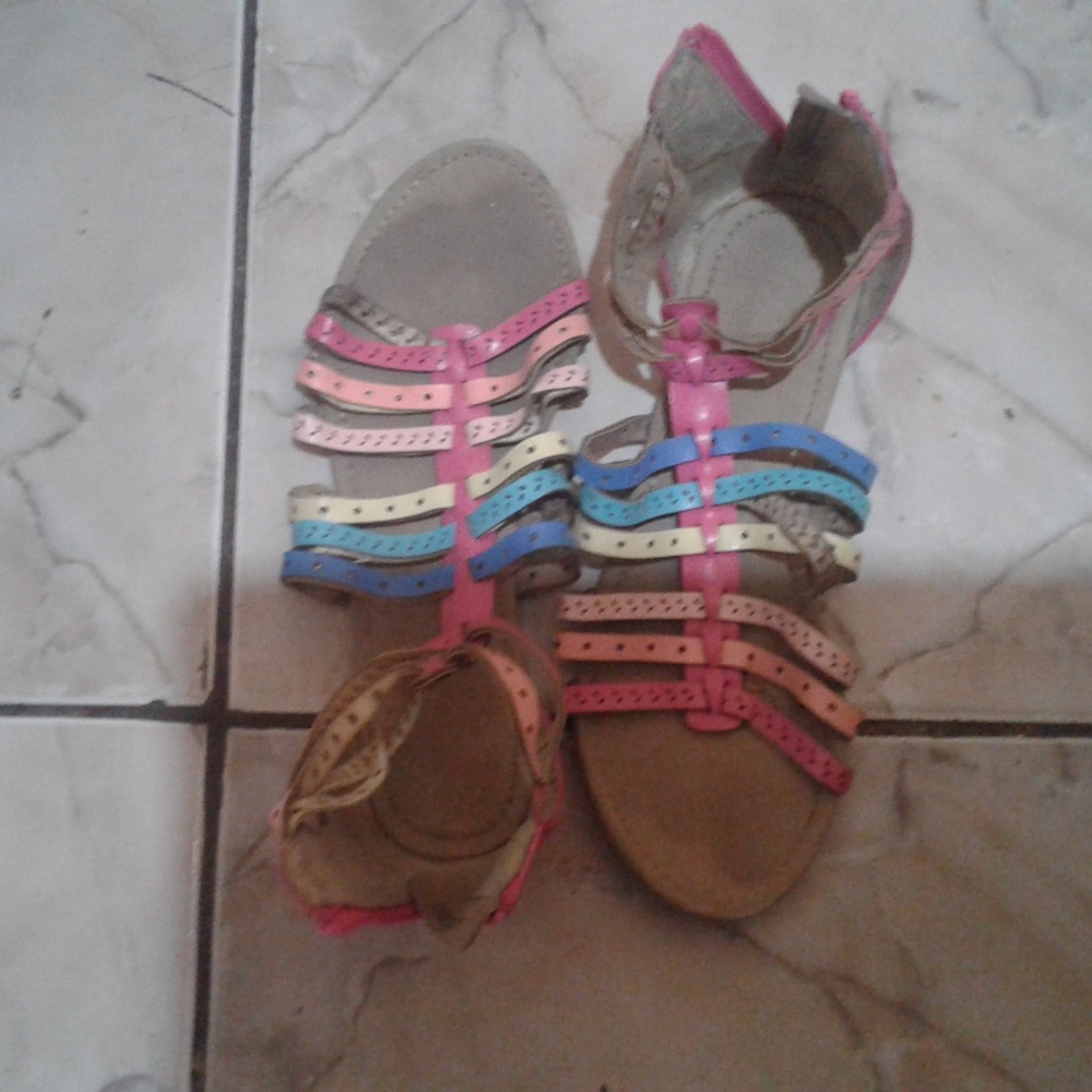 Pink Colorful Sandals